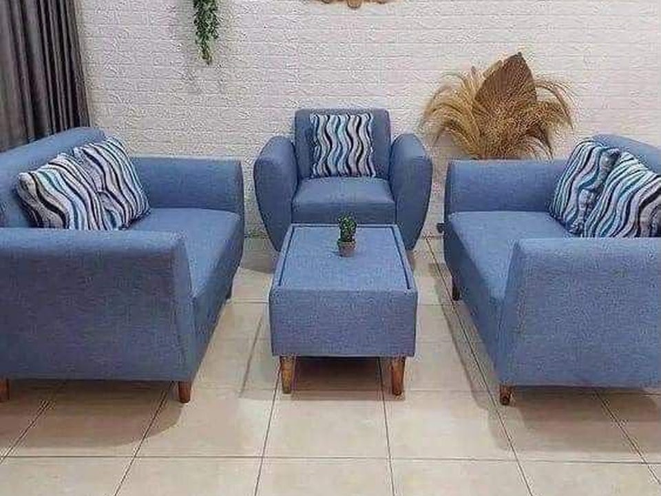 Salon bleu clair
